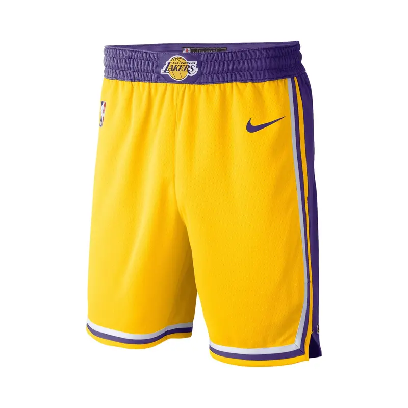 Los Angeles Lakers Icon Edition Nike Nba Swingman Shorts 1