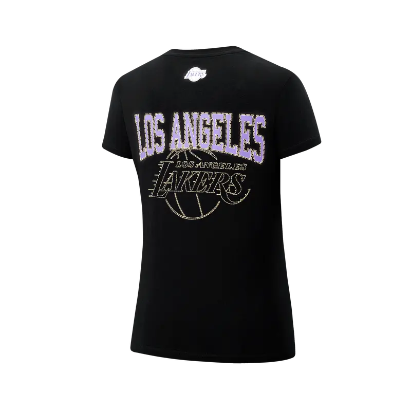 Los Angeles Lakers Stitches Loose-Fit Crewneck T-Shirt 1