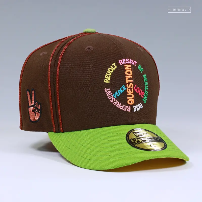 Love & Peace Motif Cap Inspired By De La Soul And Nike Sb Dunk 1