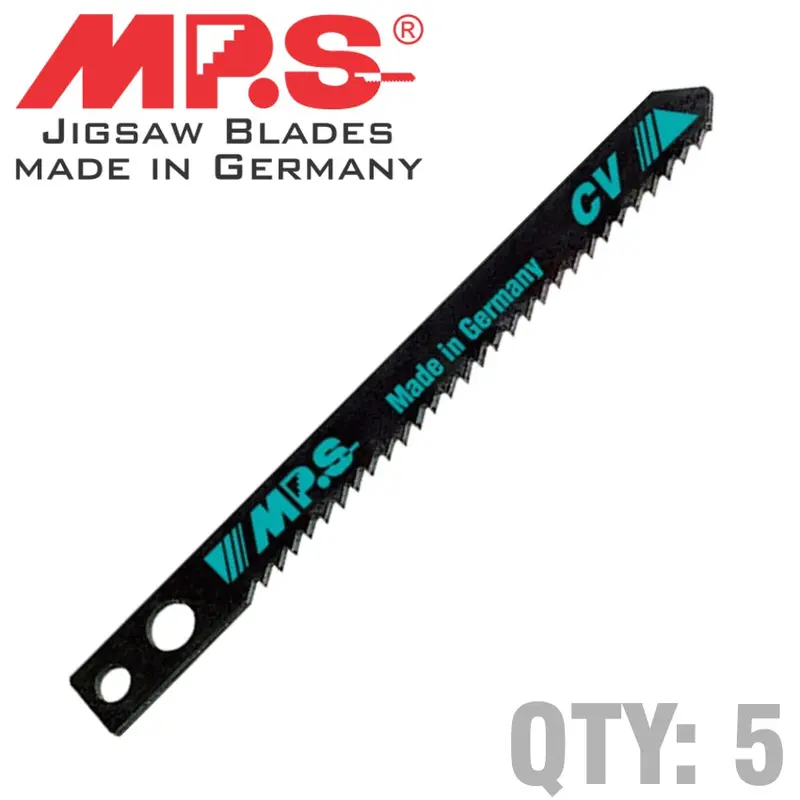 Makita-Compatible Wood Jigsaw Blades – 80Mm, 12 Tpi, 5-Pack, U-Shank Alternative 1