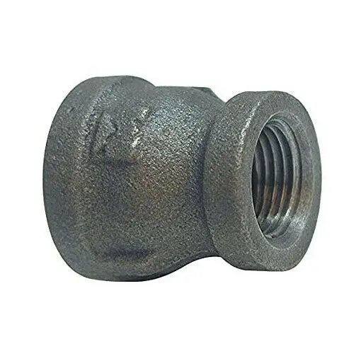 Malleable Cast Iron Npt Reducer Fitting – Propane & Natural Gas Pipe Thread Adapter 1