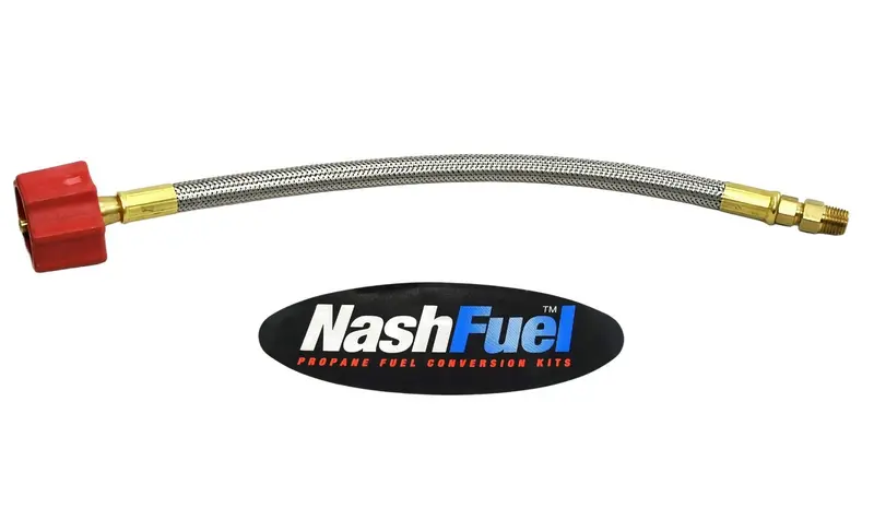 Marshall Excelsior Mer425Hss-15P Lp Rv Regulator: 1-5/16" Acme Qcc To 1/4" Inverted Flare Adapter 1