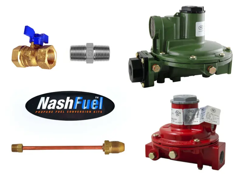 Marshall Lp Home Propane Supply Kit – 1/2" Straight-Mount Regulator (1122H-Aaj / 1622-Bcf) 1
