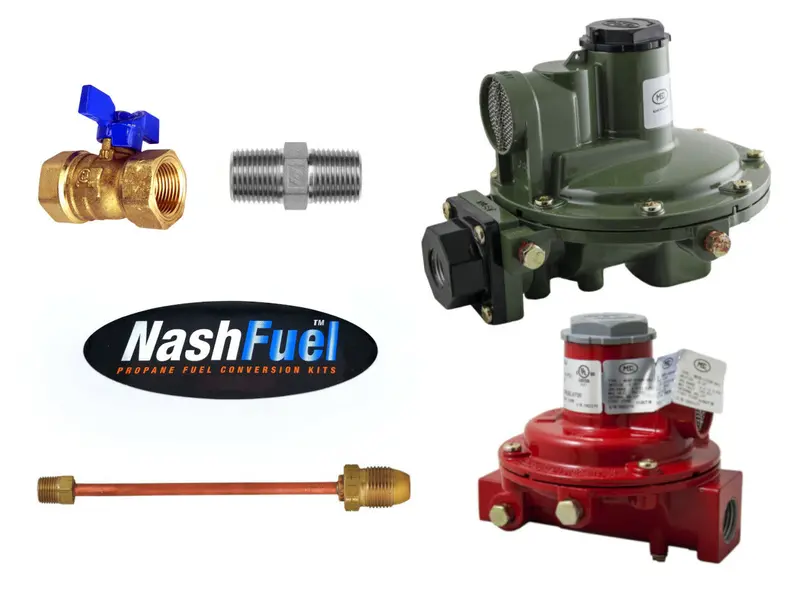 Marshall Lp Home Propane Supply Kit – 3/4" Backmount Regulator (Model 1122H-Aaj / 1652-Cff) 1