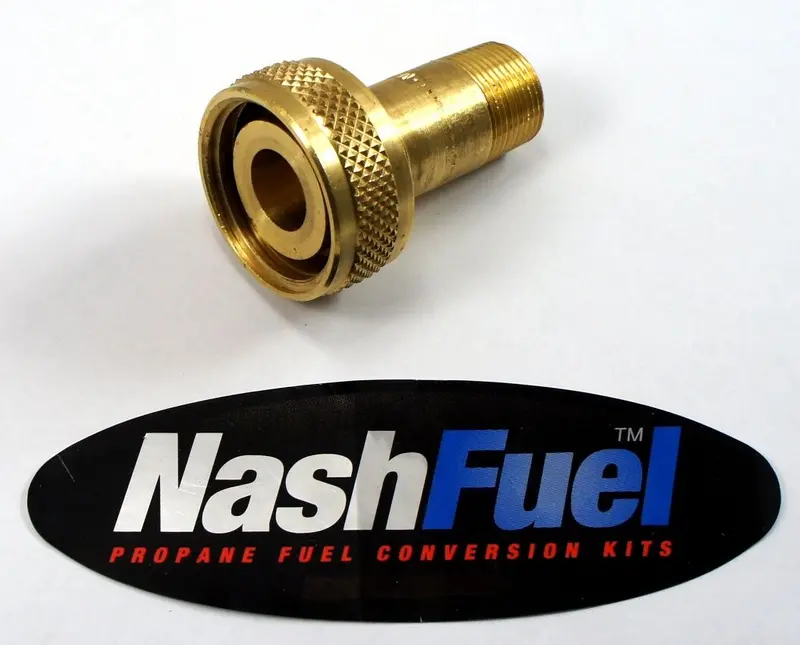 Me110 Acme-To-Npt Propane Adapter: 1-3/4" Female Acme To 1/2" Male Npt (Lpg) 1