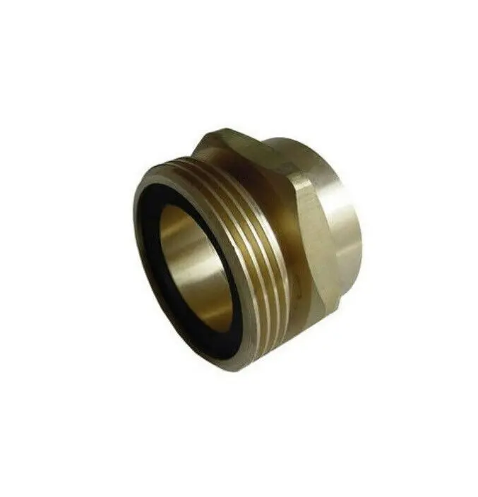 Me252 Brass Propane Fill Adapter – 3-1/4" Male Acme To 2" Female Npt Connection 1