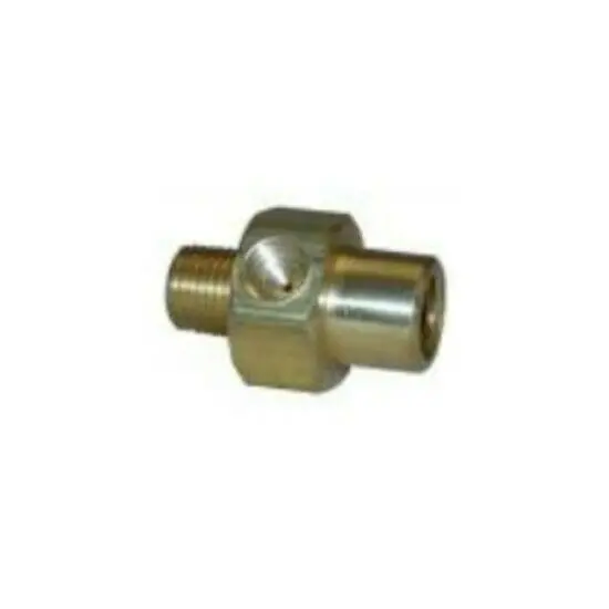 Me298 Pressure Tap Adapter: 1/2" Mpt × 1/2" Fpt With 1/8" Fpt Port & 54 Orifice 1