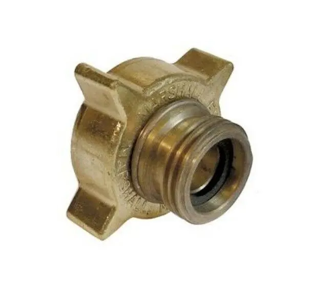 Me611 Brass Propane Fill Adapter – 2-1/4" Female Acme To 1-3/4" Zcme 1