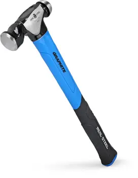 Medium Ball Pein Hammer – 700G (24Oz), Graphite Handle For Metalworking 1