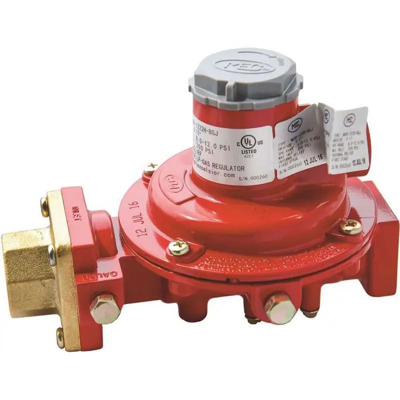 Megr-1222H-Bgj Compact First-Stage Propane Regulator – 3/4" Fpt, 10 Psi Output 1