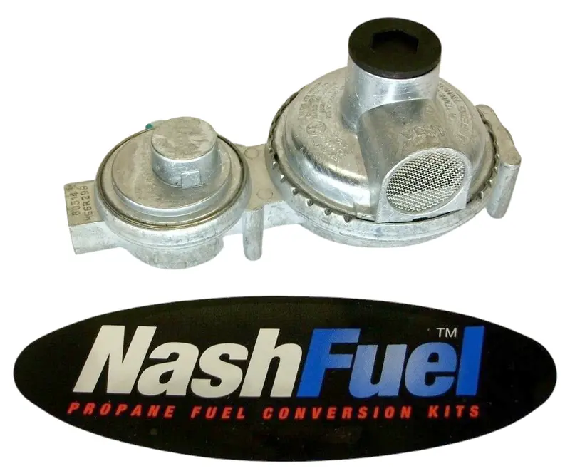 Megr-298 Dual-Stage Propane Regulator – Compact 3/8" & 1/4" Npt For Rvs & Motorhomes 1