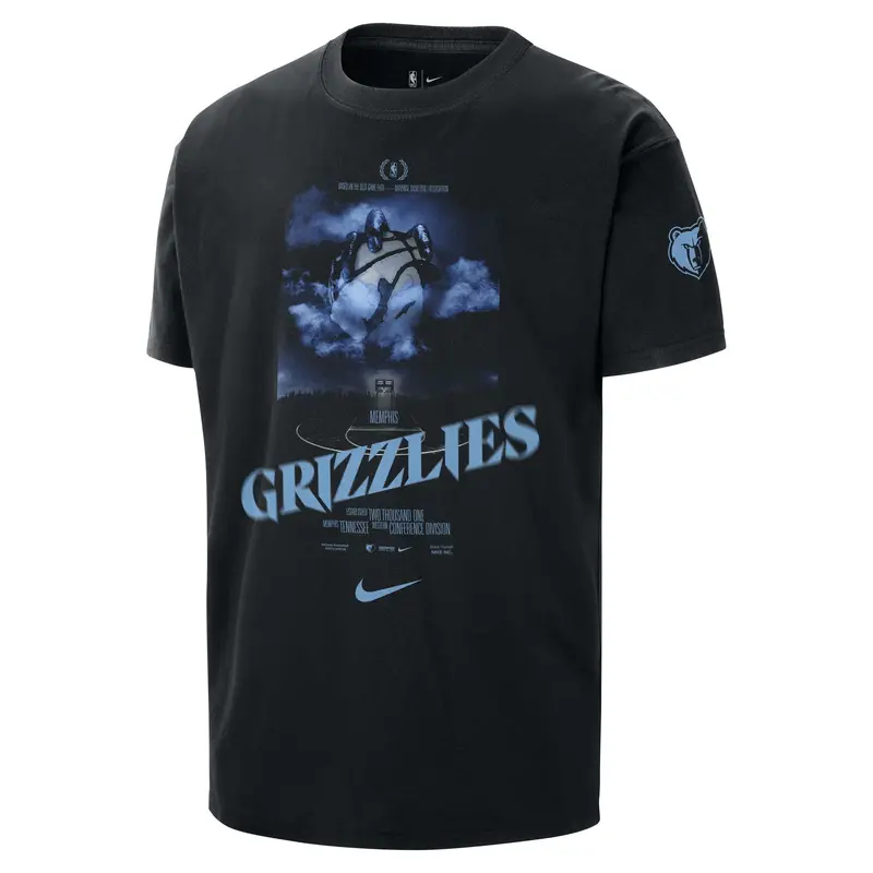 Memphis Grizzlies Courtside Nike Nba T-Shirt For Men 1