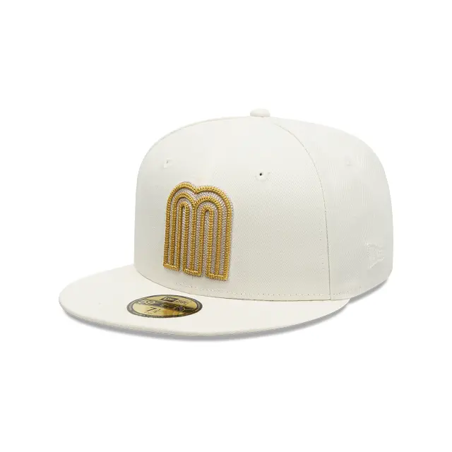 Mexico M White 59Fifty Fitted Cap 1