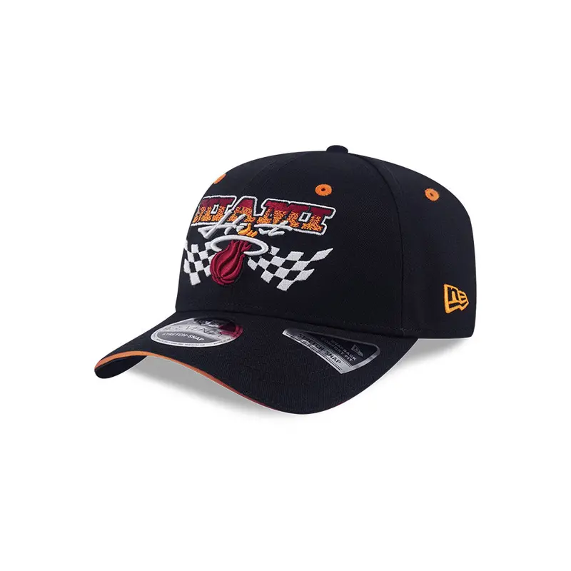 Miami Heat Nba Racing Series 9Seventy Snapback Cap 1