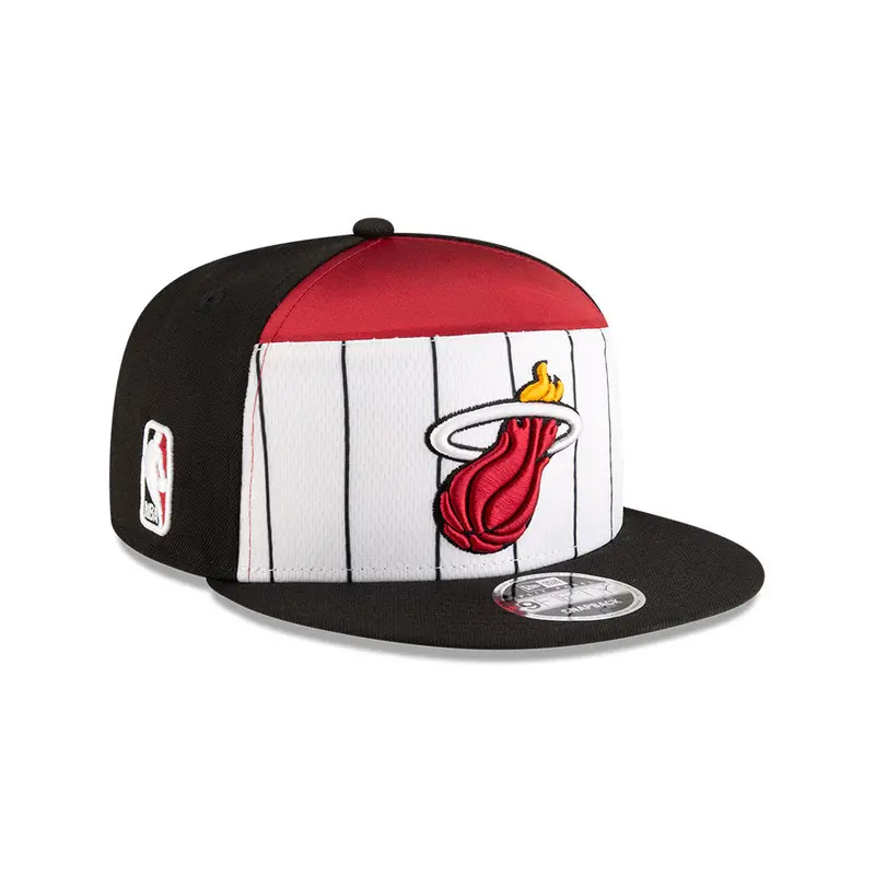 Miami Heat Nba Tip Off 2025 9Fifty Split-Panel Snapback Cap 1