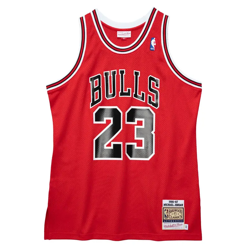 Michael Jordan Chicago Bulls Authentic Replica Jersey – 1986 Rookie Season 1