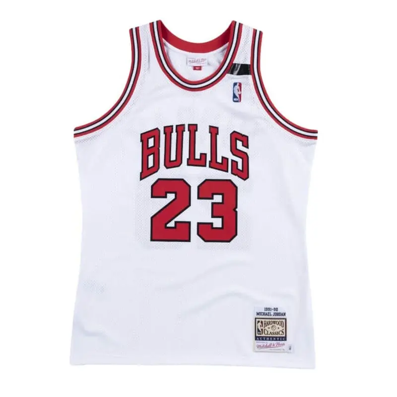 Michael Jordan Chicago Bulls Authentic Replica Jersey – 1991–92 Season 1