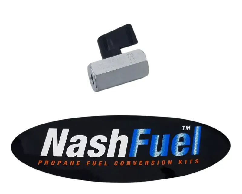 Micro Ball Valve For Propane & Natural Gas – 250 Psi, 1/8" Npt Inlet, 3/8" Flare & 1/4" Hose Barb 1