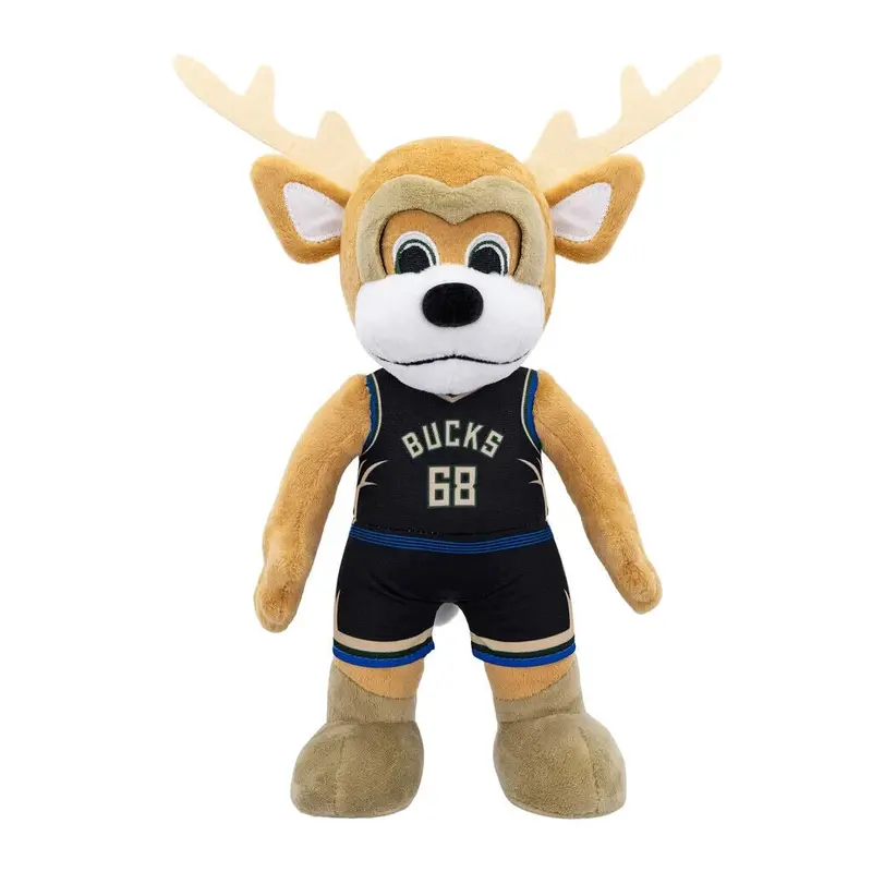 Milwaukee Bucks Bango Mascot Plush Toy – 10-Inch Statement Figure 1