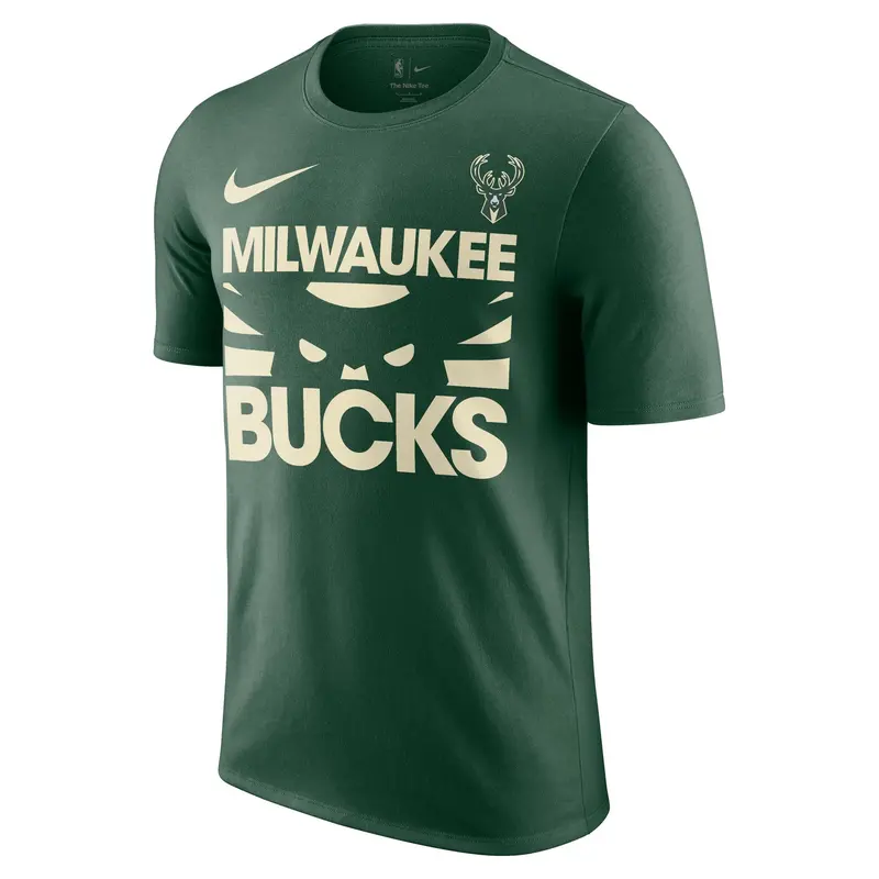 Milwaukee Bucks Courtside T-Shirt – Men'S Nike Nba Casual Fanwear 1