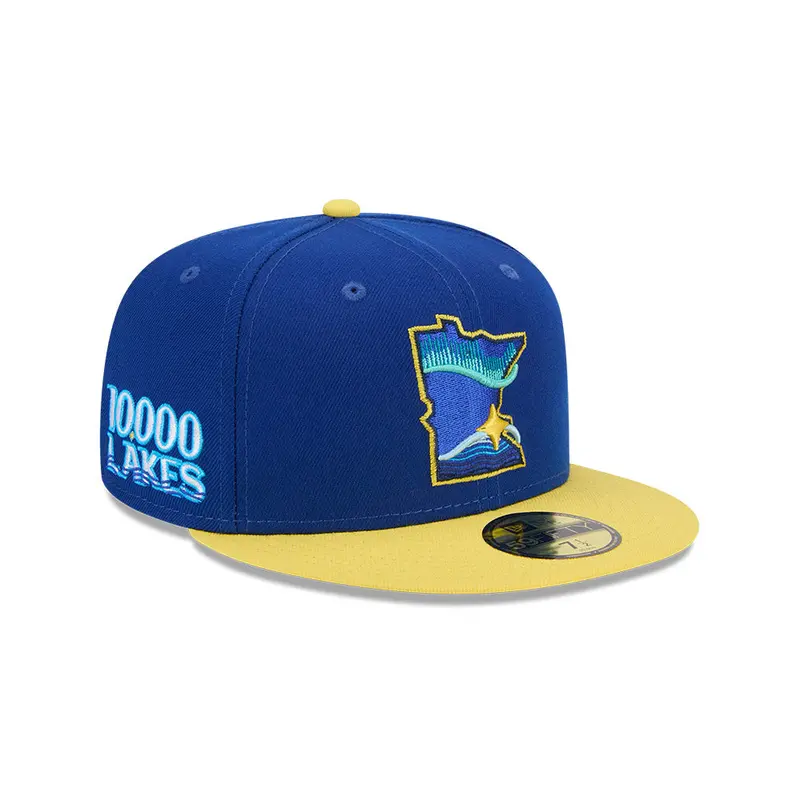Minnesota Twins Mlb City Connect Royal Blue 59Fifty Fitted Hat 1