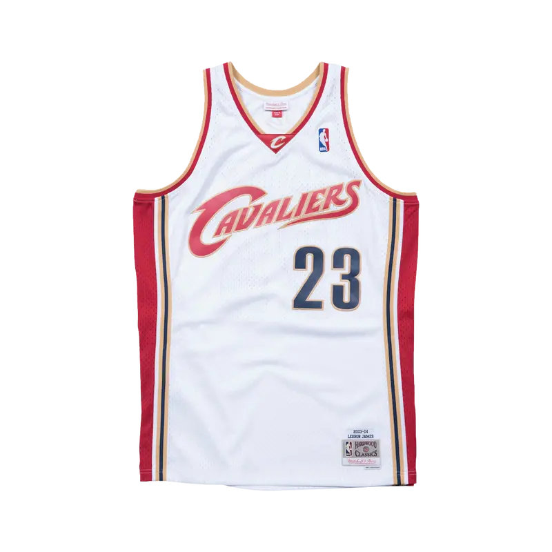 Mitchell & Ness 2003–04 Lebron James Cavaliers Home Swingman Jersey 1