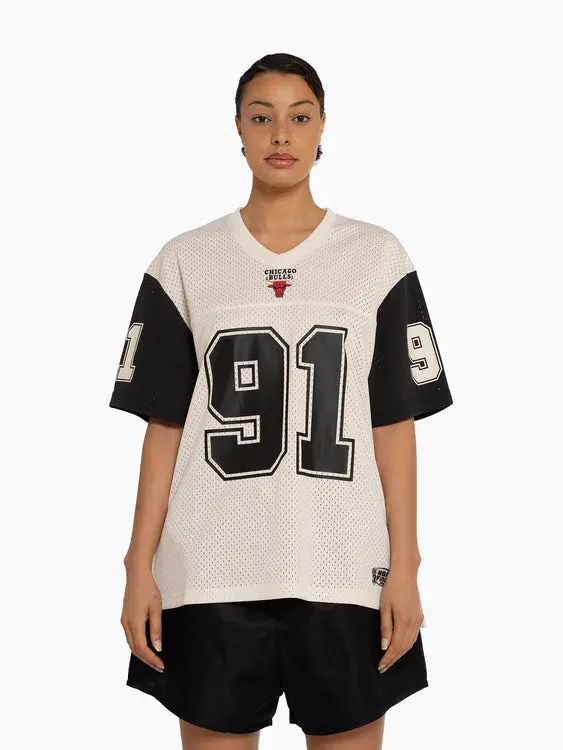 Mitchell & Ness Women’S Oversized Chicago Bulls Jersey 1