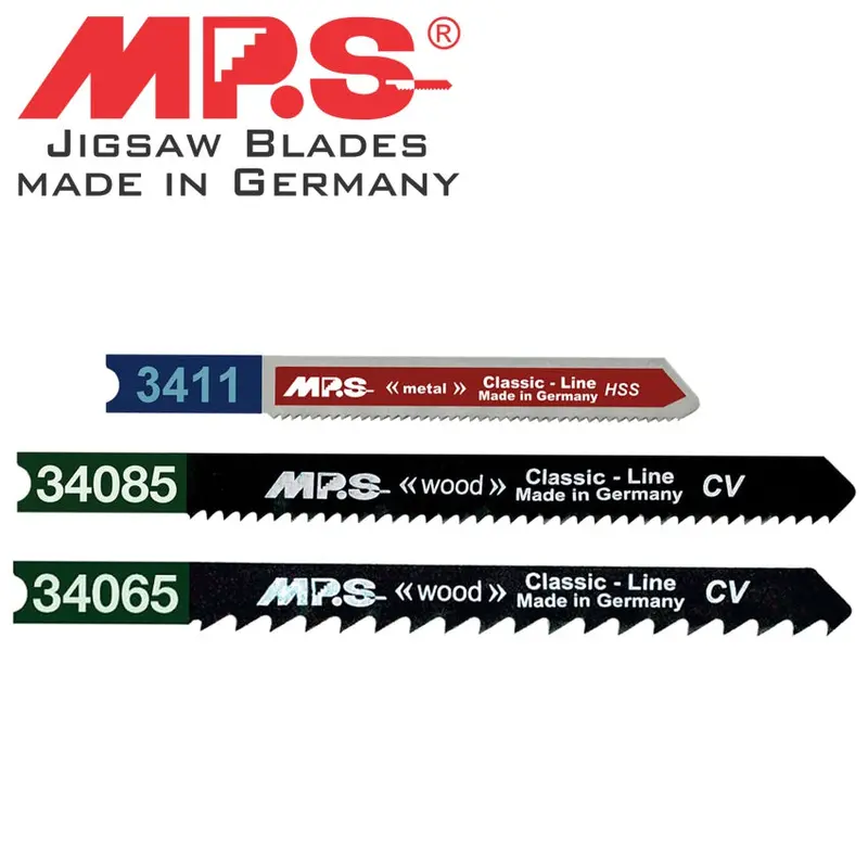 Mps 3-Piece Black & Decker–Compatible Jigsaw Blade Set 1
