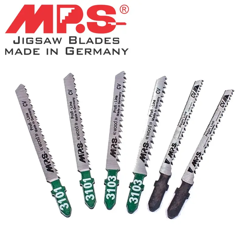 Mps Jigsaw Blade Set – 6-Piece Assortment (Models 3101, 3103, And 3101-Kr) 1