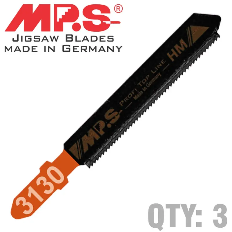 Mps Metal-Cutting Jigsaw Blade – 75Mm T-Shank, 24 Tpi, Tungsten-Enhanced, Model T118Ahm 1