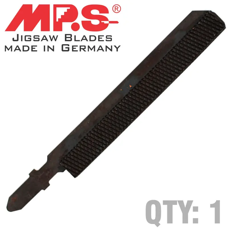 Mps Square Wood Rasp Jigsaw Blade – 8Mm T-Shank, 100×75Mm, Clean-Cut, Single-Pack 1