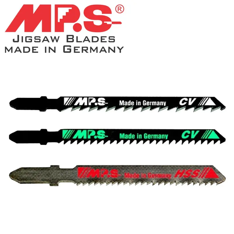 Mps T-Shank Jigsaw Blade Set – 3-Piece Assortment For Common Materials 1