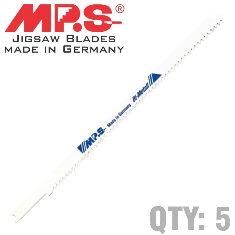 Mps Universal Jigsaw Blade For Metal – Long Shank, 13 Tpi 1