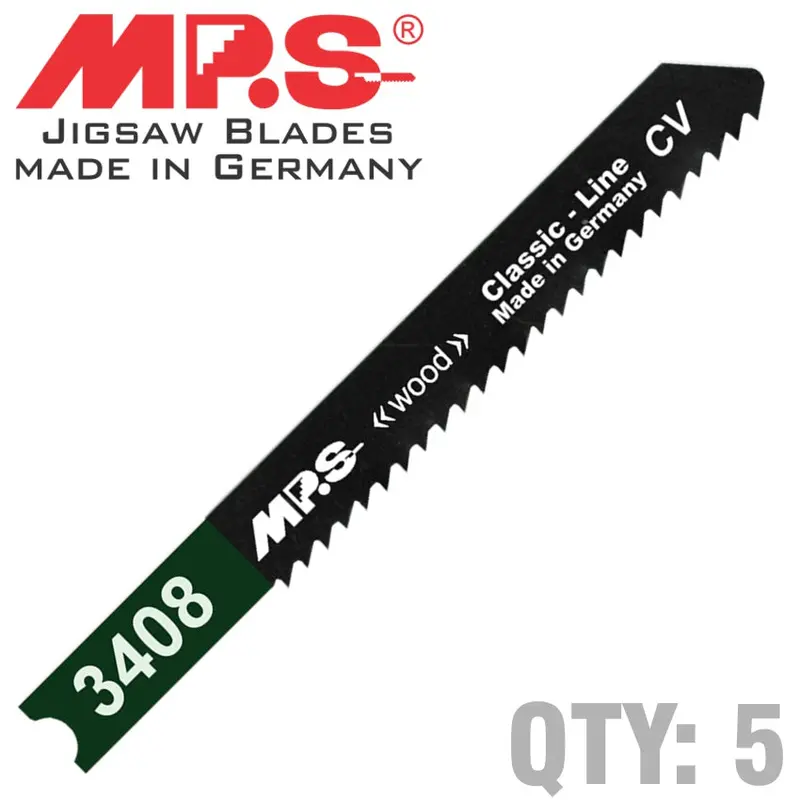 Mps Universal U-Shank Jigsaw Blade For Wood – 13 Tpi 1