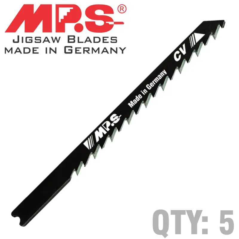 Mps Universal U-Shank Jigsaw Blade For Wood – Extra-Long, 6 Tpi 1
