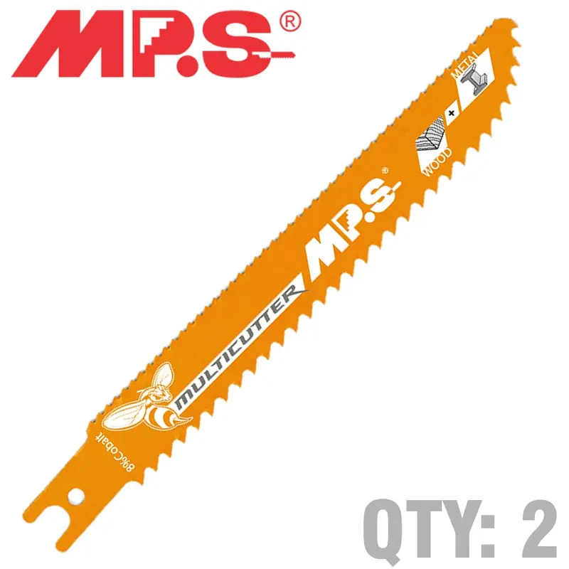 Multi-Material U-Shank Multicutter Blade – 150Mm (6 & 10 Tpi), 2-Pack 1