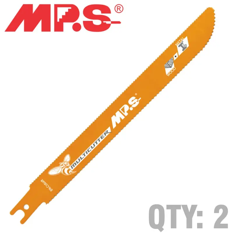 Multi-Material U-Shank Multicutter Blade – 200Mm (10 & 14 Tpi), 2-Pack 1