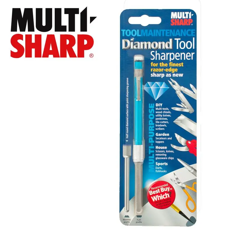 Multi-Sharp Diamond-Coated Tool Sharpener For Hardened Steel And Carbide Tools 1
