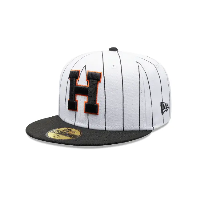 Naranjeros De Hermosillo Lamp Exclusive Pinstripe 59Fifty Fitted Cap 1