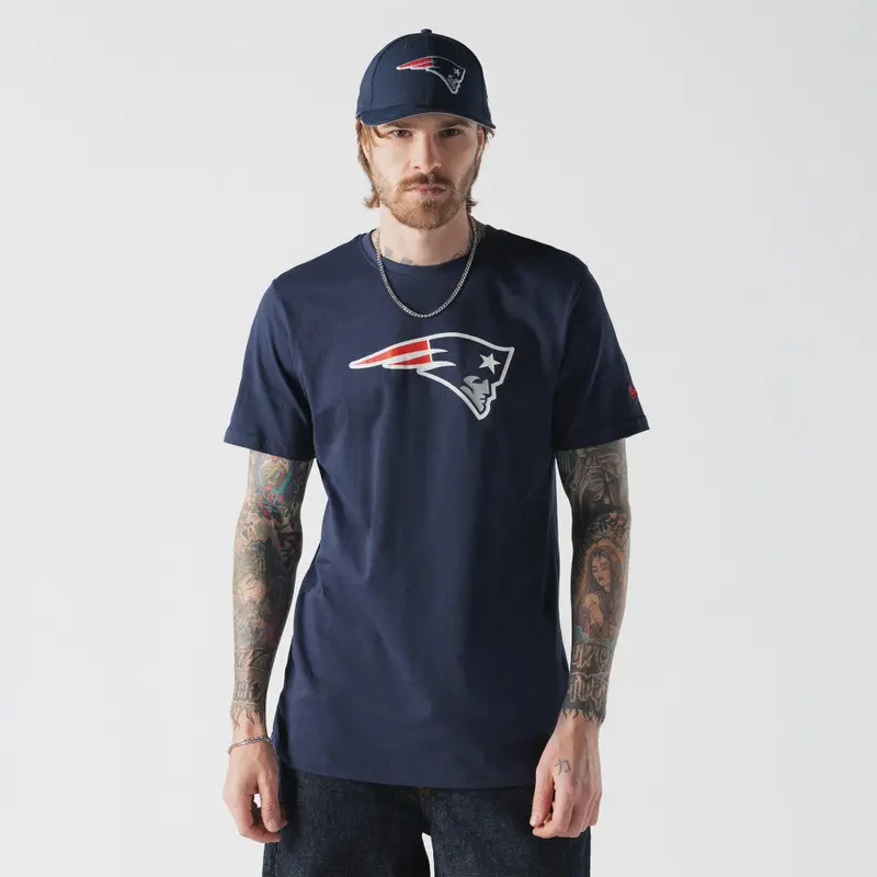 New England Patriots Nfl Team Logo Short Sleeve T-Shirt 1