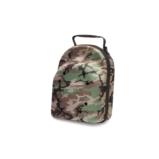 New Era 6-Pack Cap Carrier – Woodgrain Camo Organizer 1