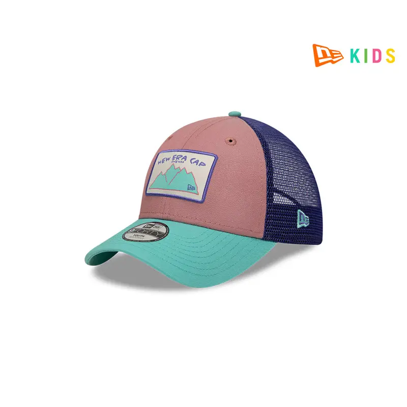 New Era 9Forty Trucker Snapback For Kids – Navy Blue 1