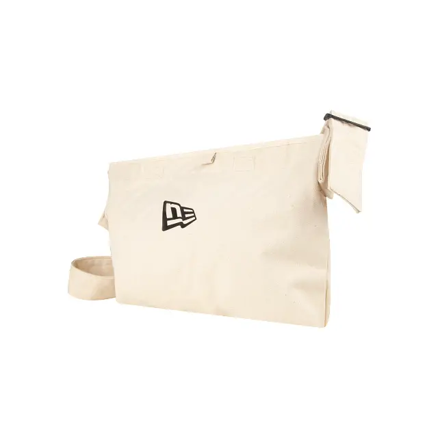 New Era Beige Canvas Crossbody Shoulder Bag 1