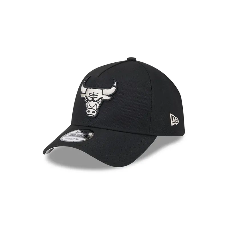 New Era Chicago Bulls 9Forty Adjustable Cap – Stone Repreve Black 1