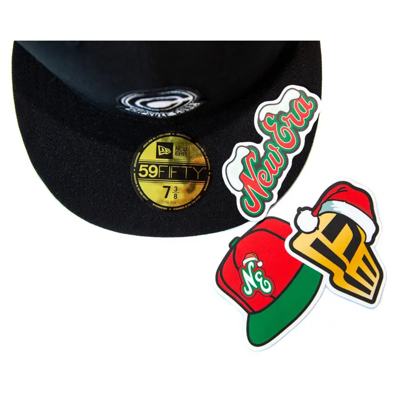 New Era Holiday Sticker Set – 3-Piece Christmas Collection 1