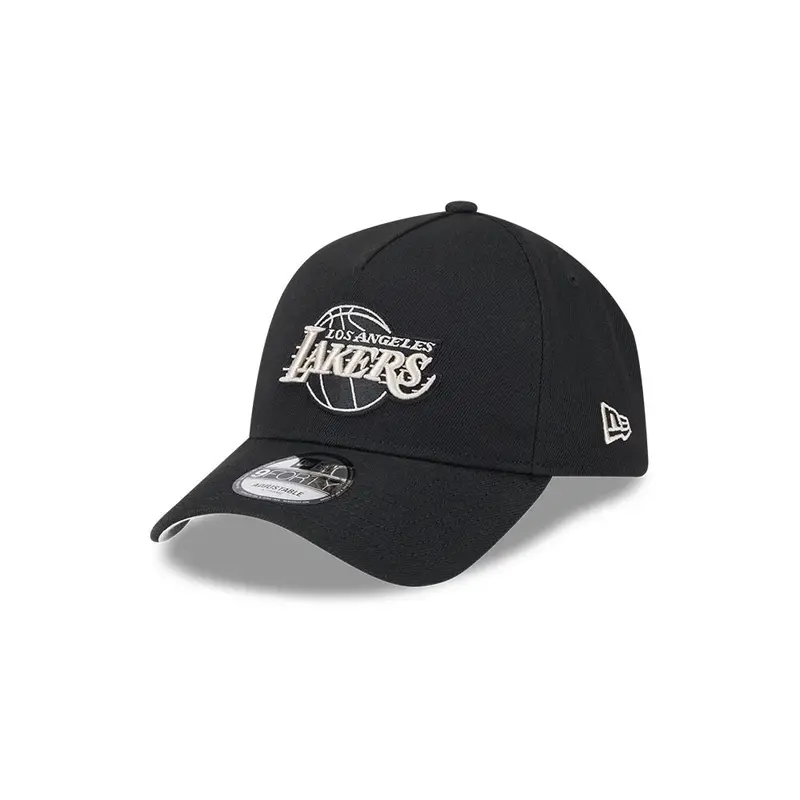 New Era Los Angeles Lakers 9Forty Cap – Stone Repreve Black Fit 1