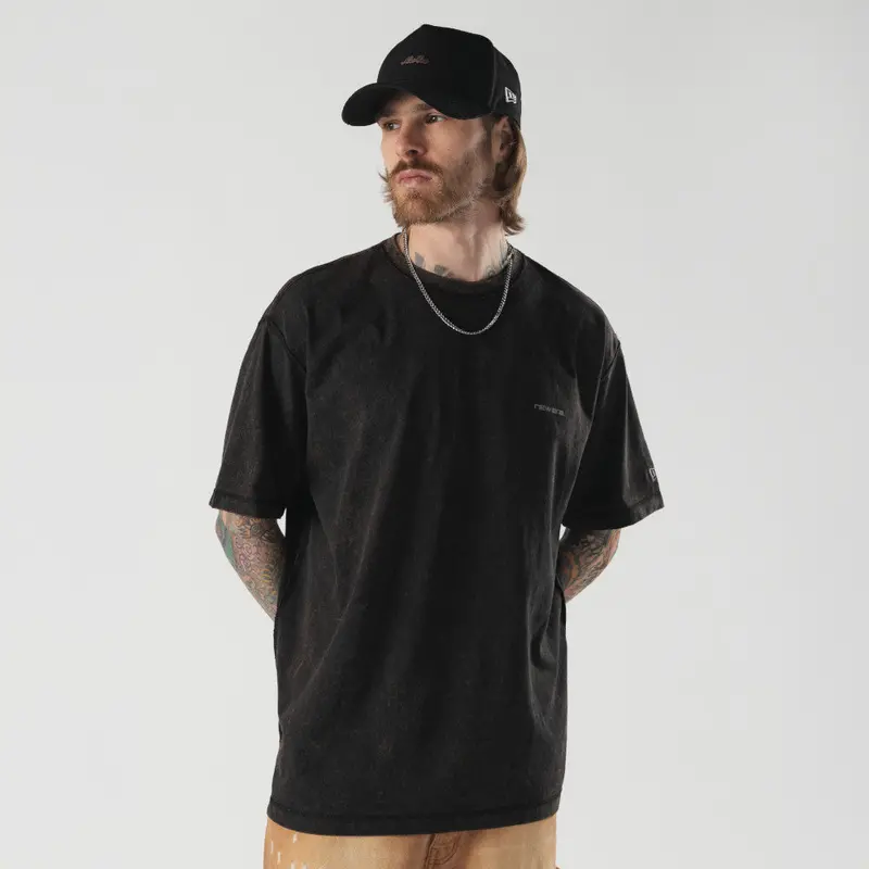 New Era Vintage Graphic Short-Sleeve T-Shirt – Black 1