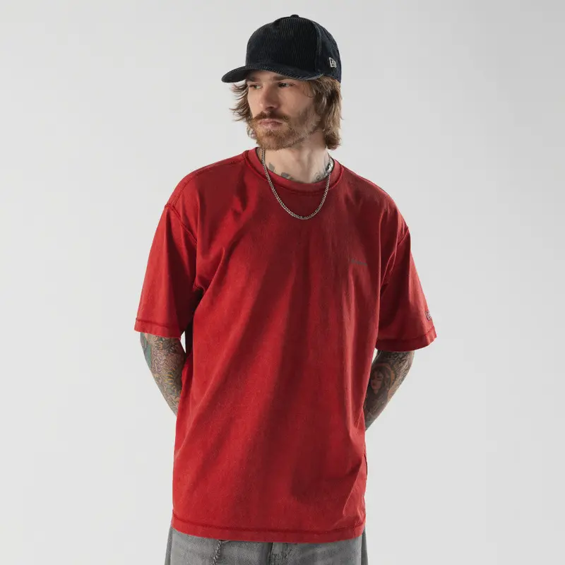 New Era Vintage Graphic Short-Sleeve T-Shirt – Red 1