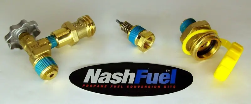 New Forklift Propane Tank Partial Valve Service Kit – Includes Fill, Relief & Acme Components 1