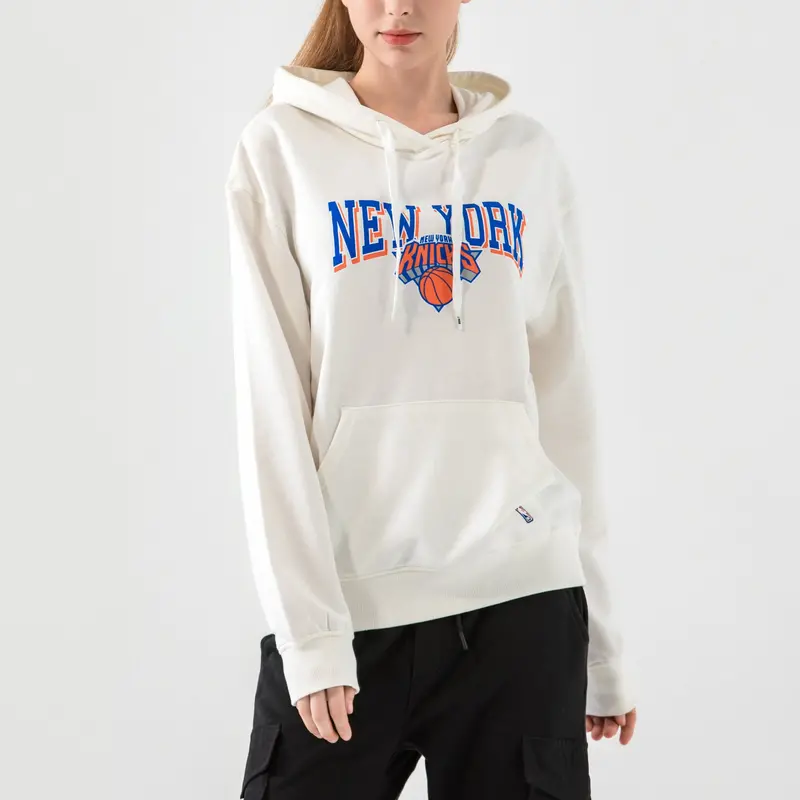 New York Knicks Team-Print Loose-Fit Nba Hoodie 1